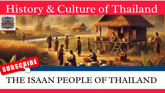 A picture of traditional Thai village life in Isaan. History & Culture of Thailand: Isaan people of Thailand thumbnail