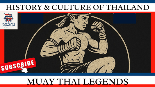 Picture of a Muay Thai fighter. Thumbnail for History & Culture of Thailand: Muay Thai legends