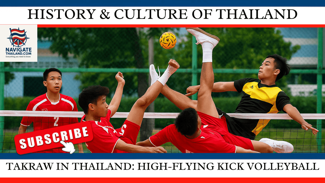 Takraw in Thailand: The High-Flying Martial Art of Kick Volleyball - Navigate Thailand
