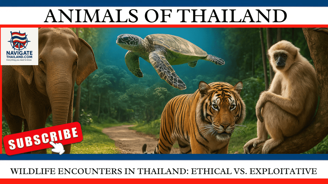 Wildlife Encounters in Thailand: Ethical vs. Exploitative - Navigate Thailand