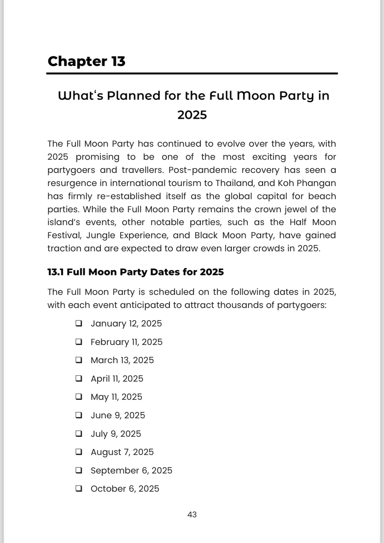 Under The Fullmoon 2025 - Navigate Thailand