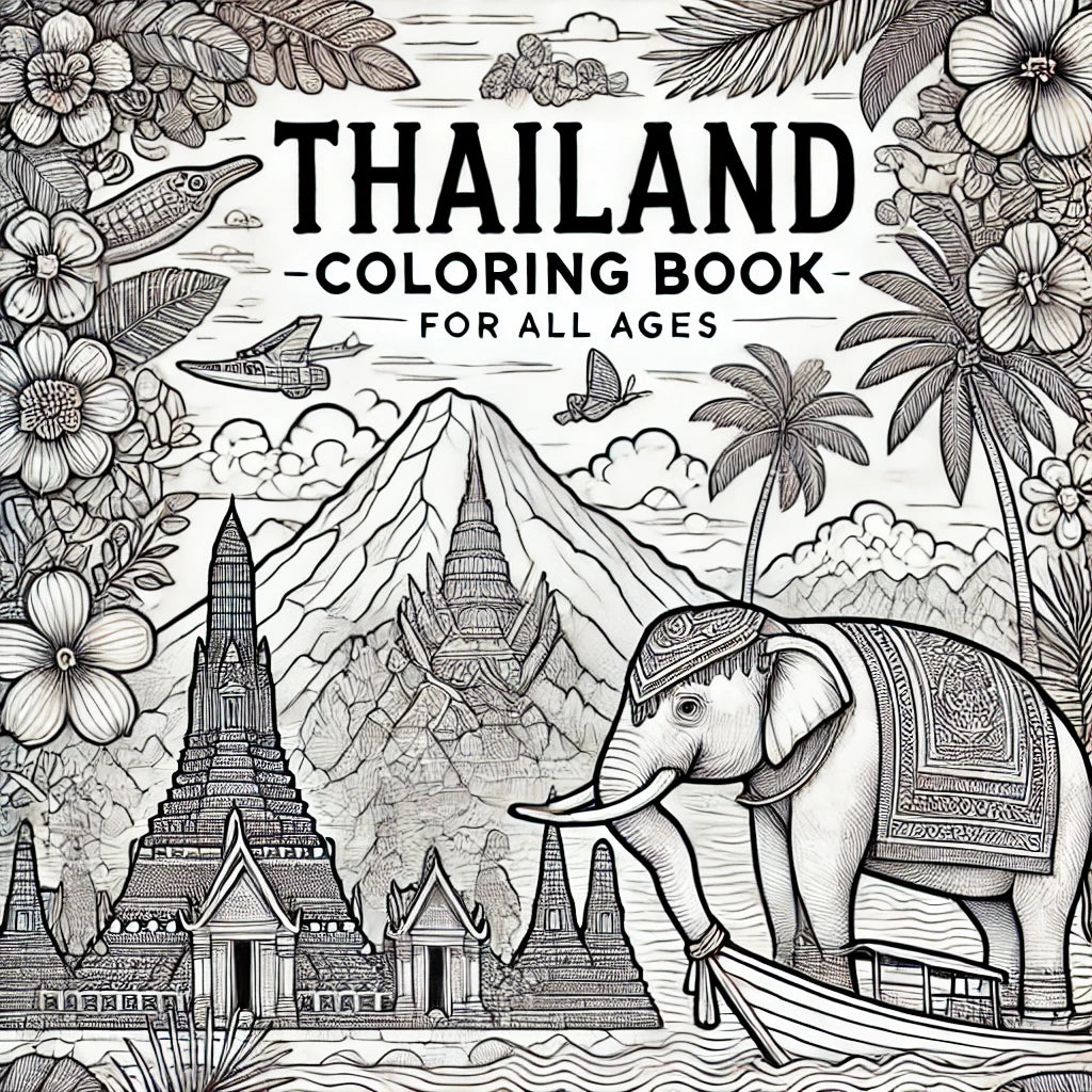 Thailand: Colouring book for all ages - Navigate Thailand