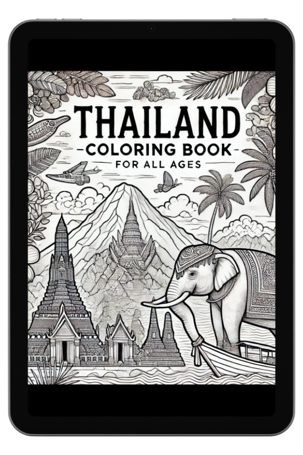 Thailand: Colouring book for all ages - Navigate Thailand