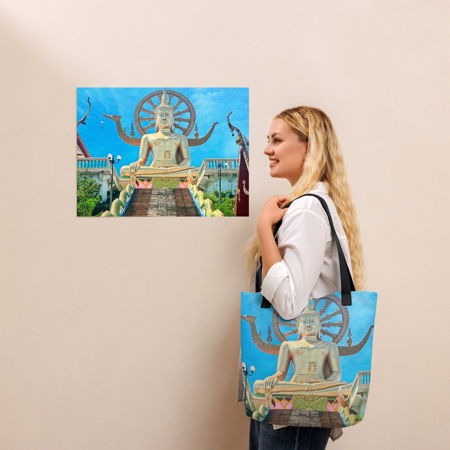 Big Buddha Koh Samui Poster - Navigate Thailand