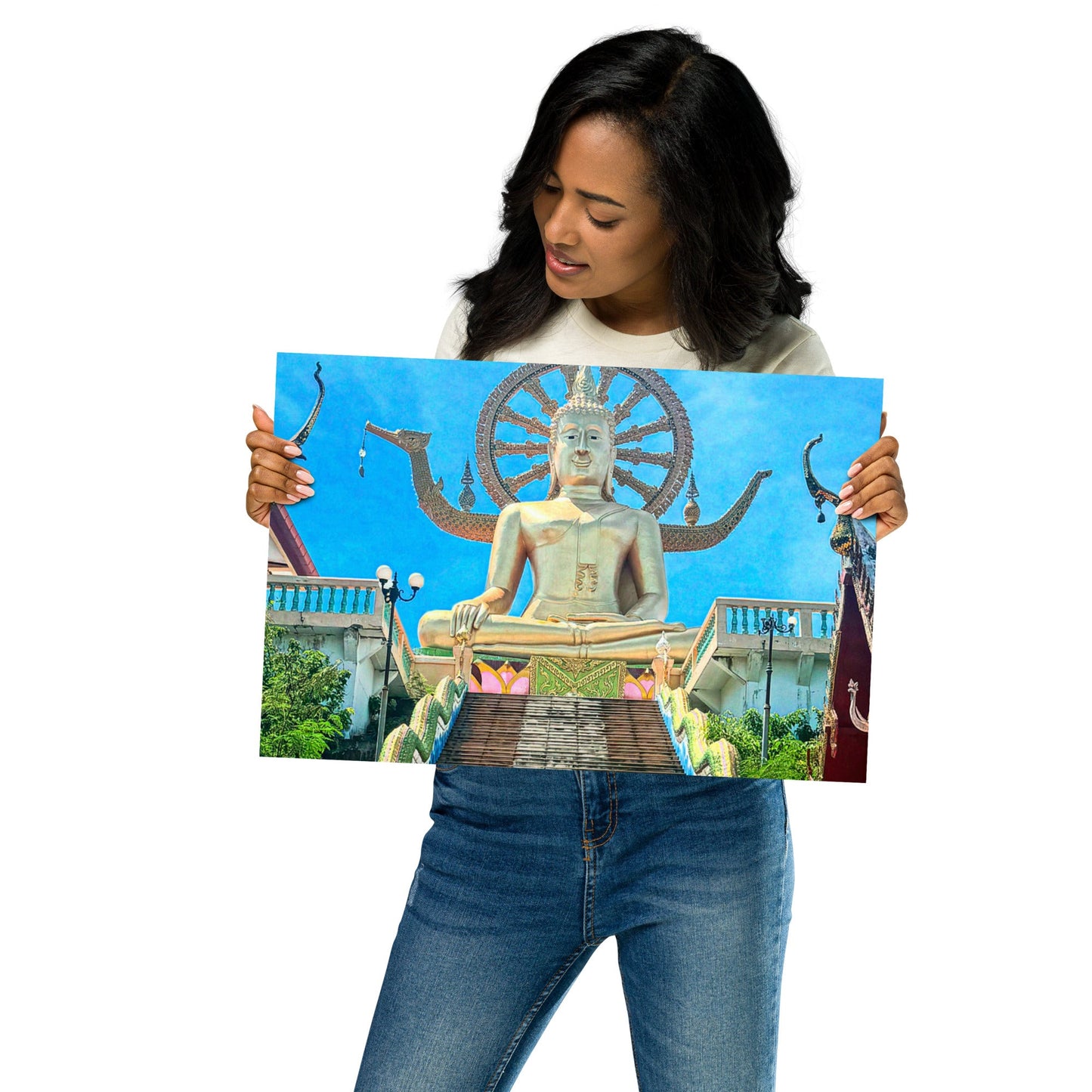 Big Buddha Koh Samui Poster - Navigate Thailand
