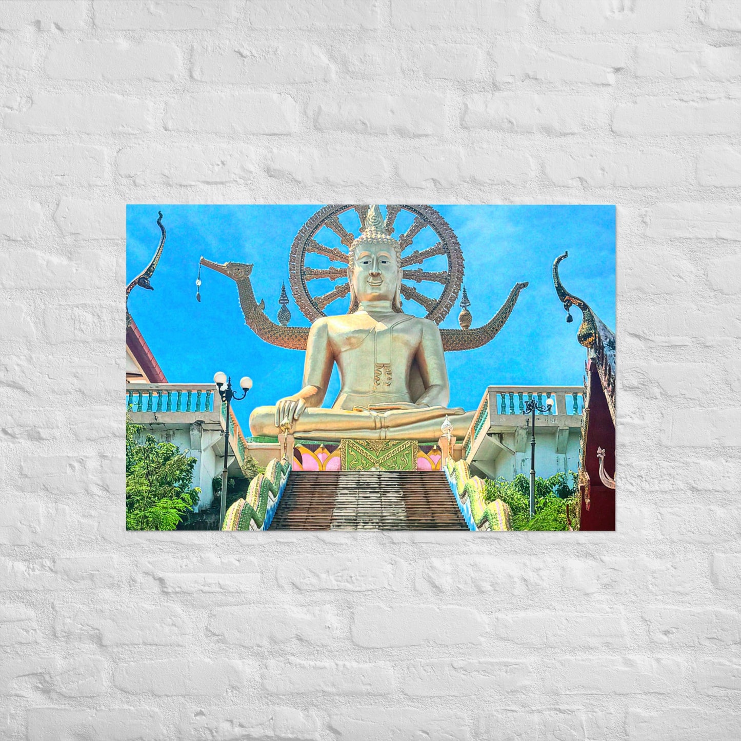 Big Buddha Koh Samui Poster - Navigate Thailand