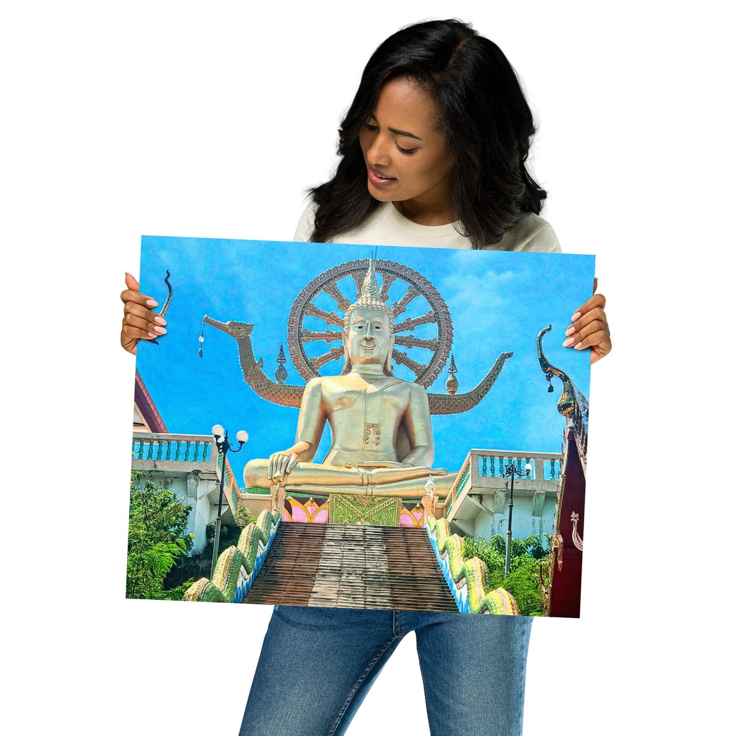 Big Buddha Koh Samui Poster - Navigate Thailand