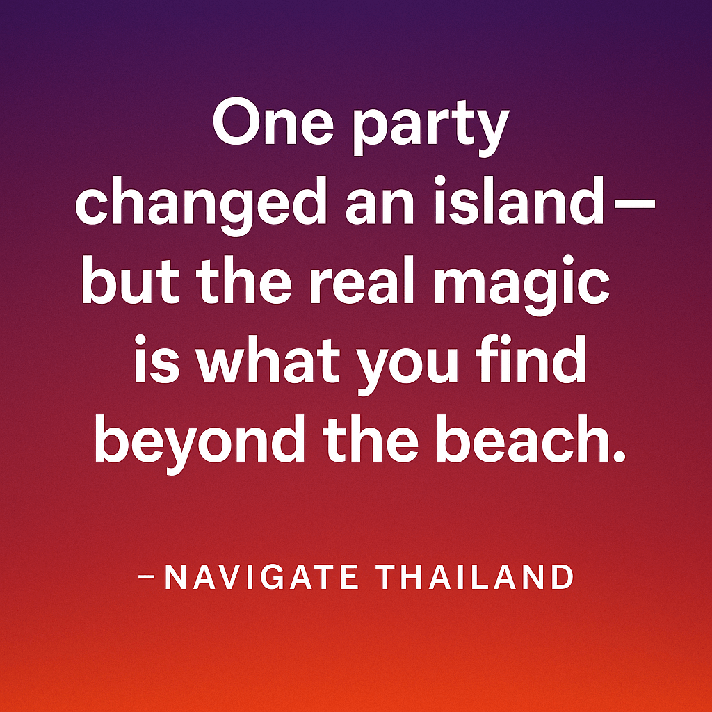 Fullmoon Party Party 2025: The Ultimate Guide - Navigate Thailand