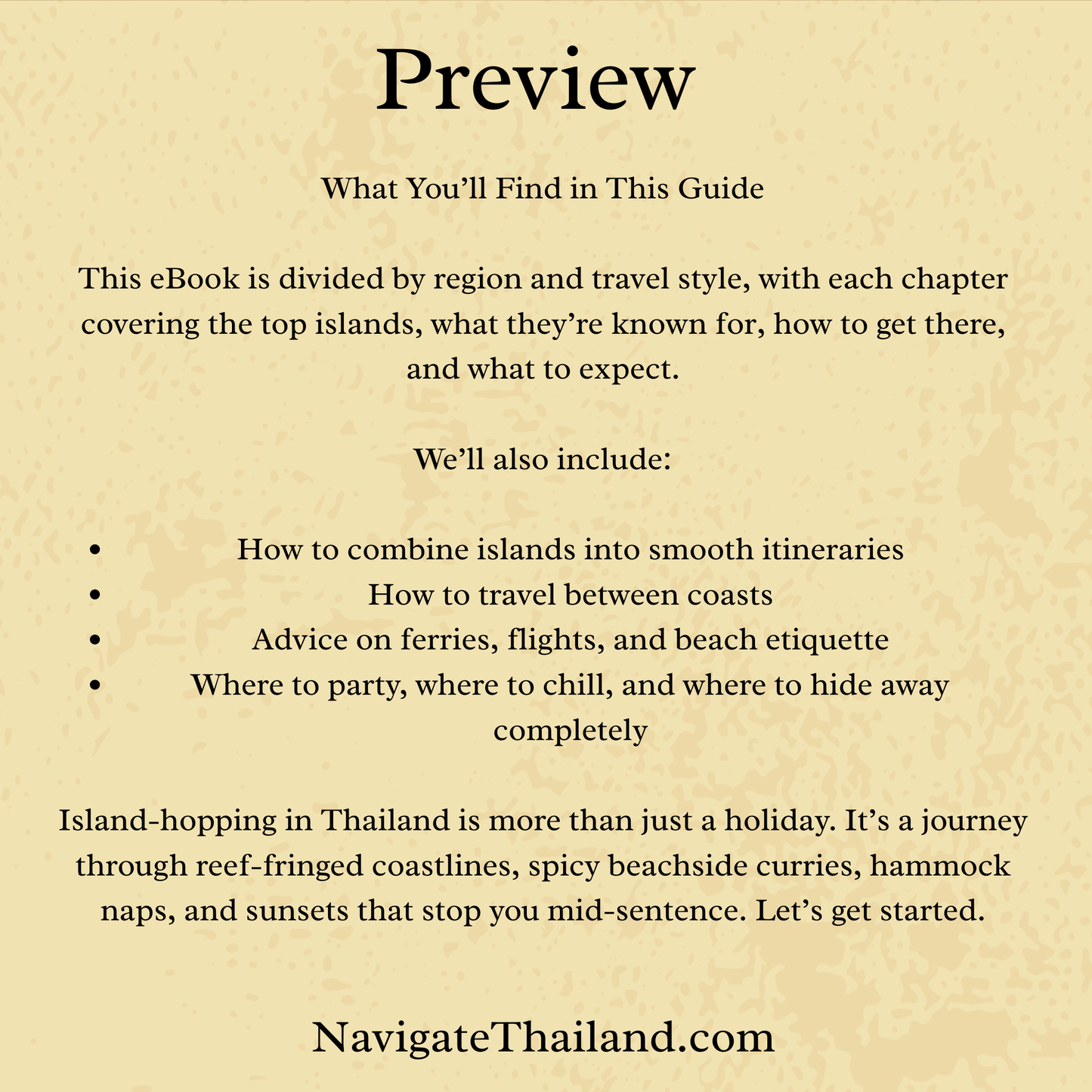 Island - Hopping Thailand: Your Ultimate Guide to Koh Samui, Phuket, Phi Phi, Lipe & More - Navigate Thailand