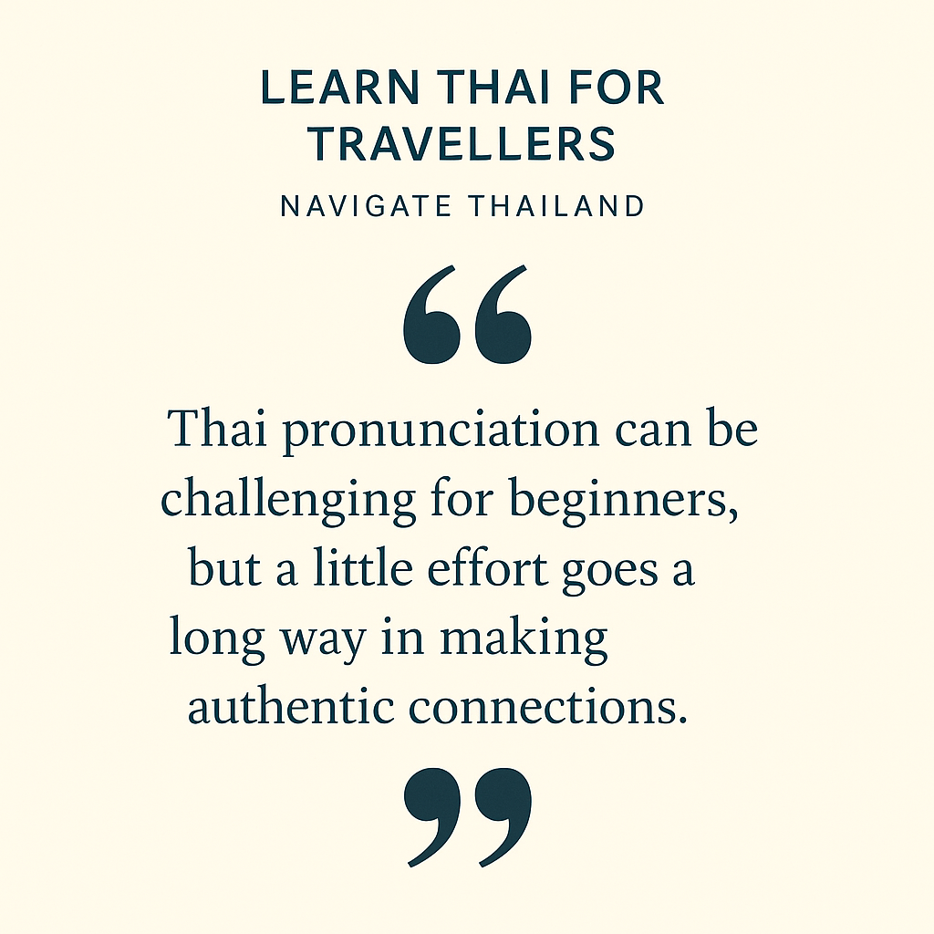 Learn Thai for Travellers - Navigate Thailand