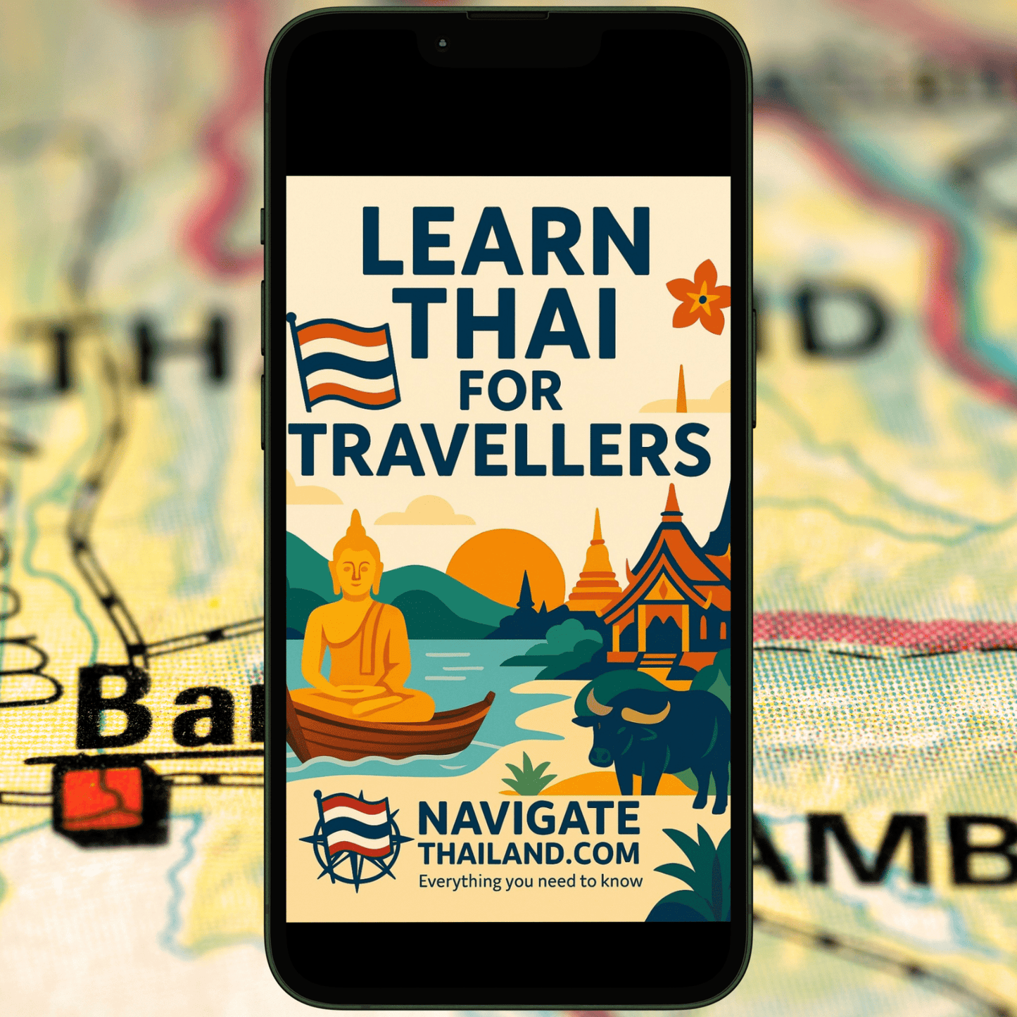 Learn Thai for travellers - Navigate Thailand