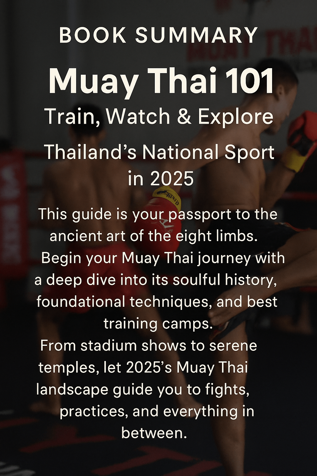 Muay Thai 101: Train, Watch & Explore | Thailand eBook Guide | Navigate Thailand - Navigate Thailand