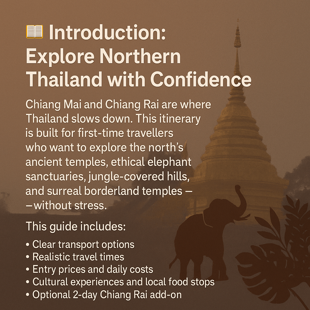 The Best 5 - Day Chiang Mai Itinerary + Optional 2 - Day Chiang Rai extension - Navigate Thailand