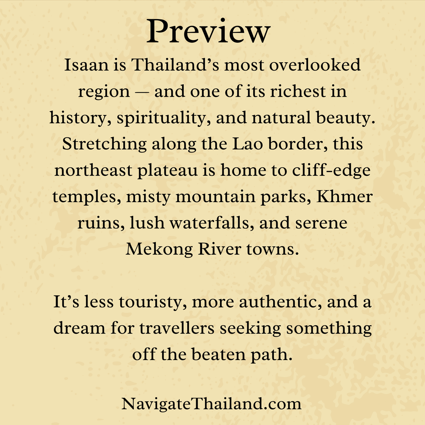 The Best 7 - Day Isaan Itinerary - Navigate Thailand