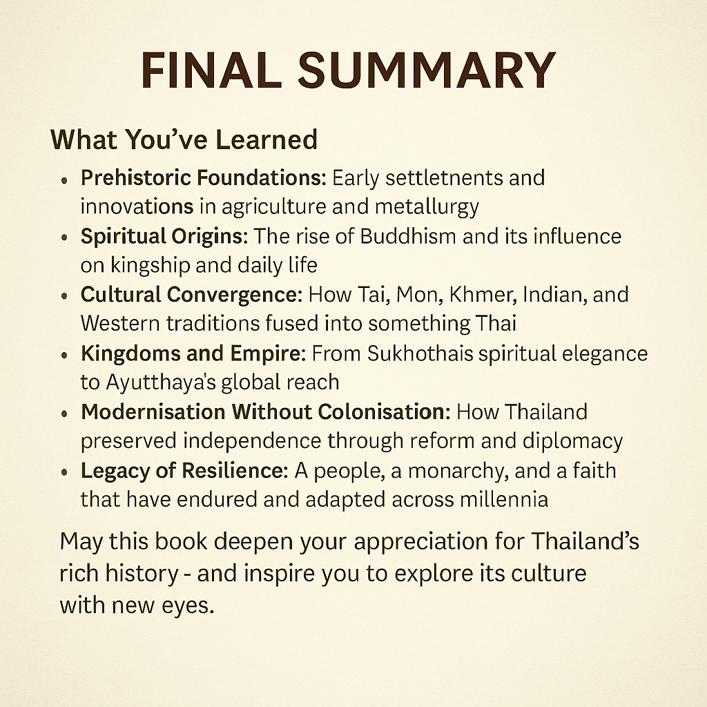 The History & Culture of Thailand: From Prehistoric Settlements to Modern Sovereignty - Navigate Thailand