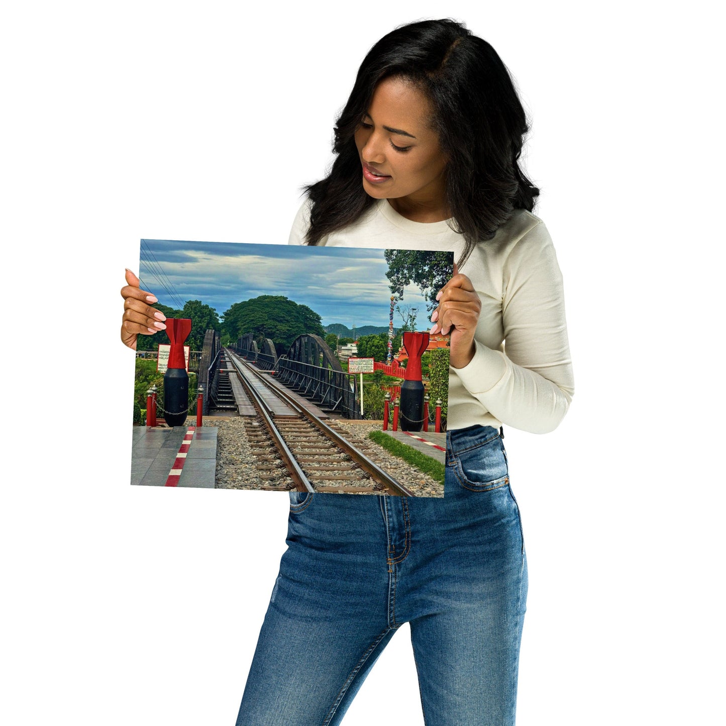 The River Kwai Legacy – Historic Bridge Poster (Kanchanaburi, Thailand) - Navigate Thailand