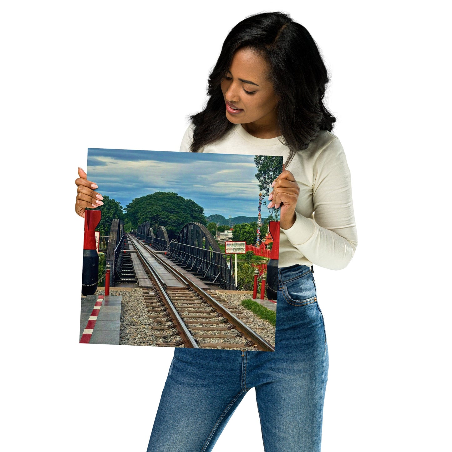The River Kwai Legacy – Historic Bridge Poster (Kanchanaburi, Thailand) - Navigate Thailand