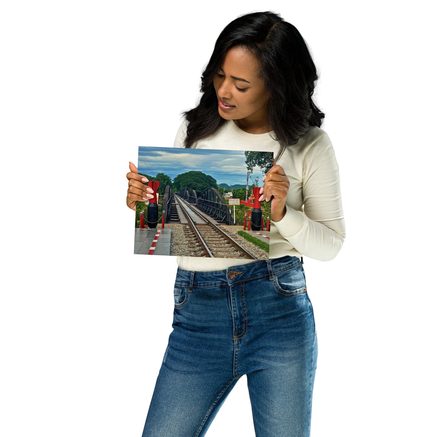 The River Kwai Legacy – Historic Bridge Poster (Kanchanaburi, Thailand) - Navigate Thailand
