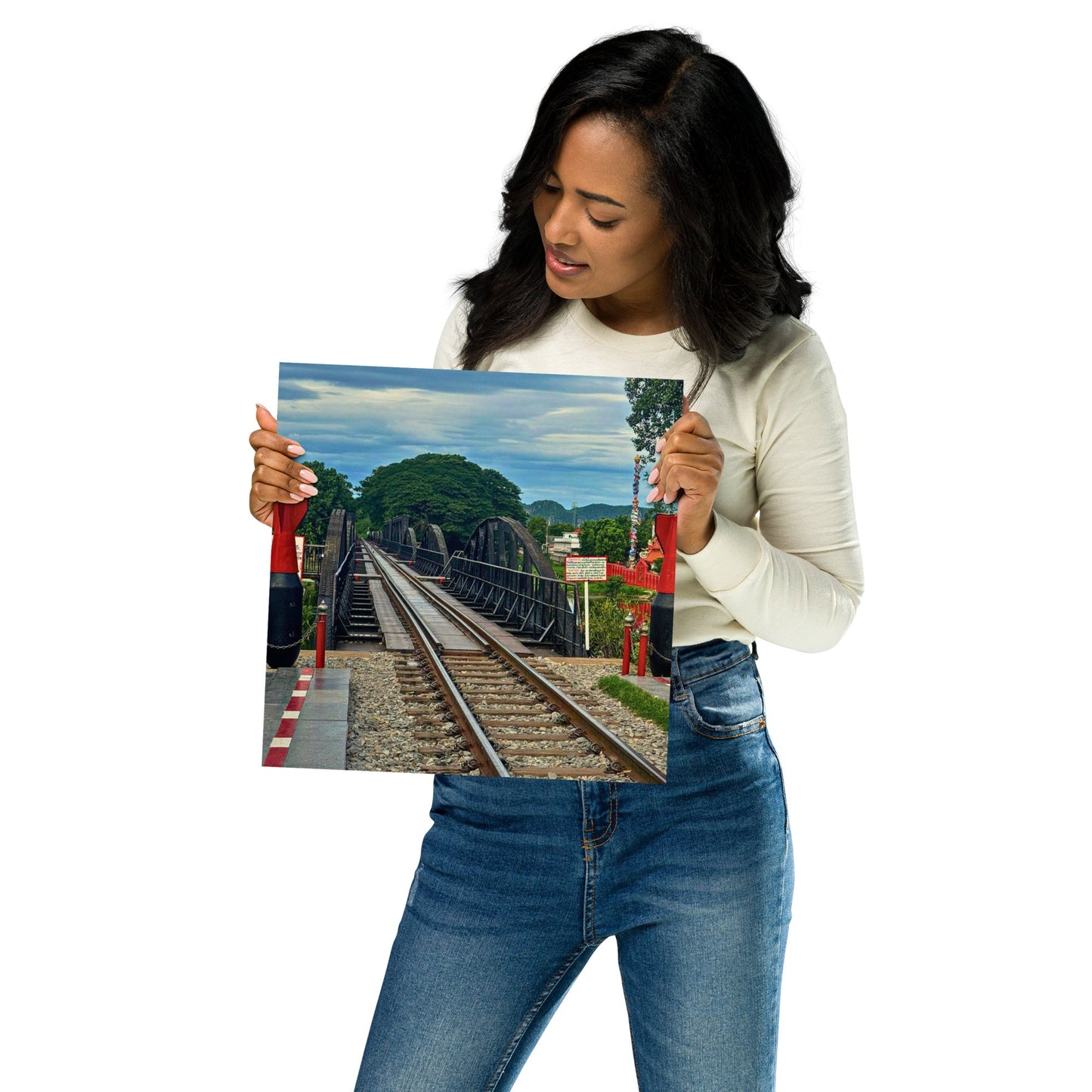 The River Kwai Legacy – Historic Bridge Poster (Kanchanaburi, Thailand) - Navigate Thailand