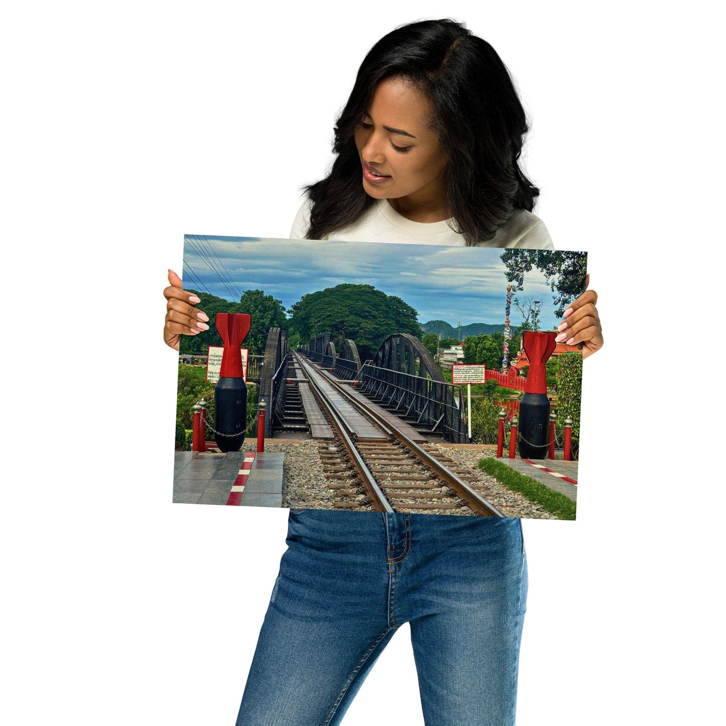 The River Kwai Legacy – Historic Bridge Poster (Kanchanaburi, Thailand) - Navigate Thailand