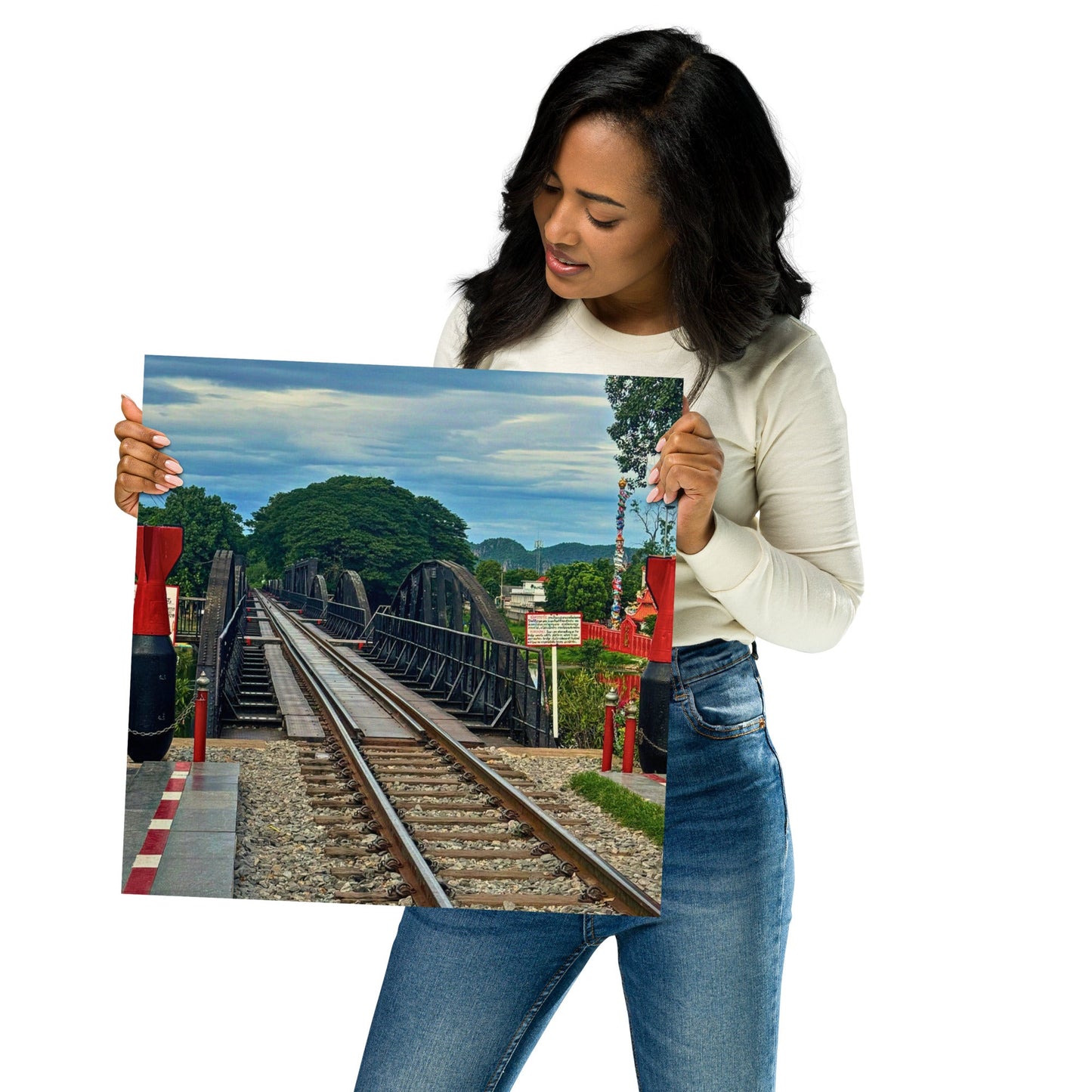 The River Kwai Legacy – Historic Bridge Poster (Kanchanaburi, Thailand) - Navigate Thailand
