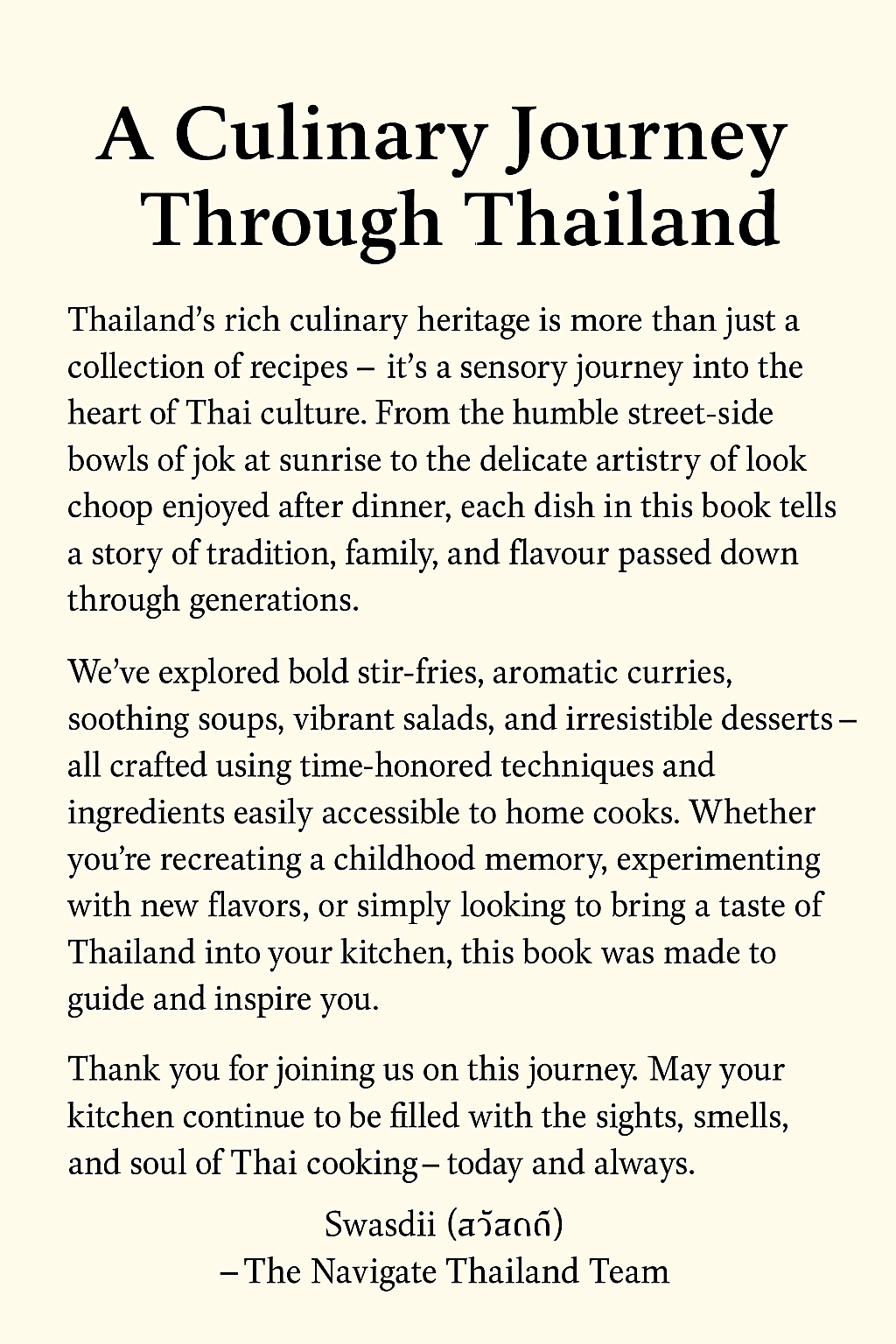 Top 30 Traditional Thai Recipes – Breakfast, Lunch, Dinner & Dessert | Thailand eBook Guide - Navigate Thailand