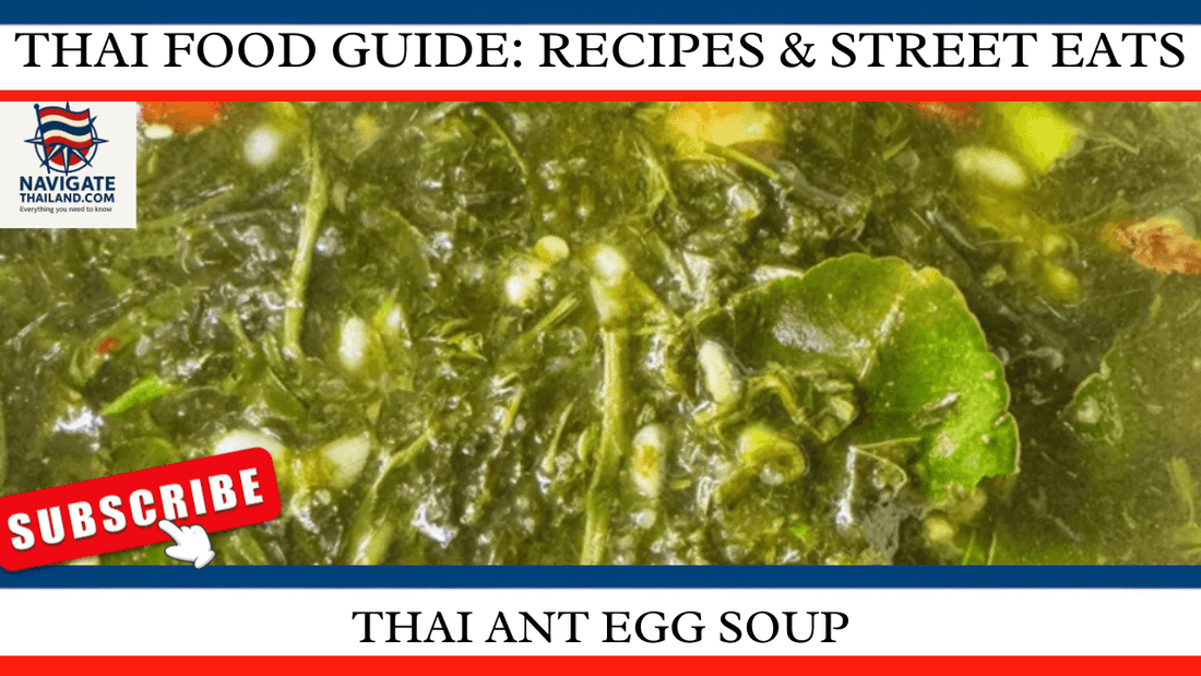Thai Ant Egg Soup: Tom Kai Mot Daeng - Navigate Thailand