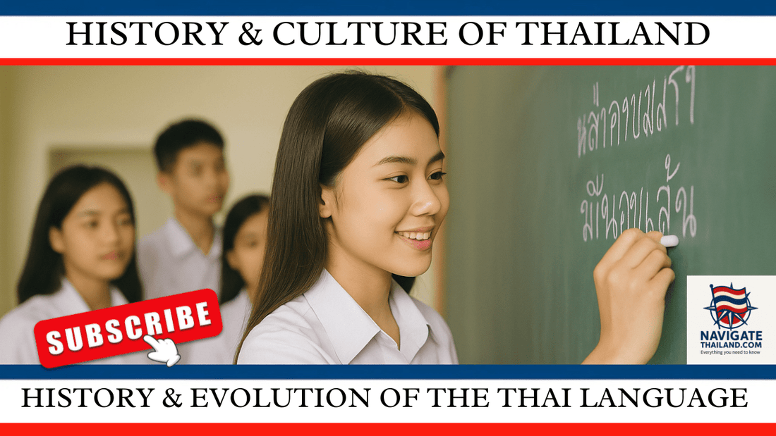 The History and Evolution of the Thai Language - Navigate Thailand