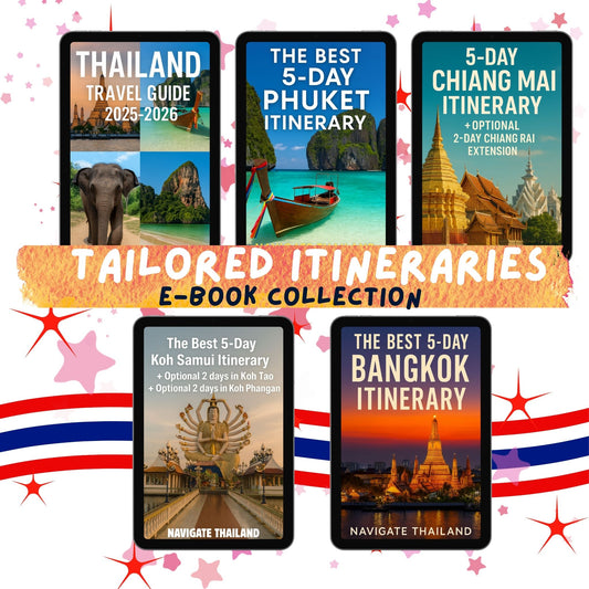 Thailand 2025 Travel Guides + Tailored Itineraries Bundle