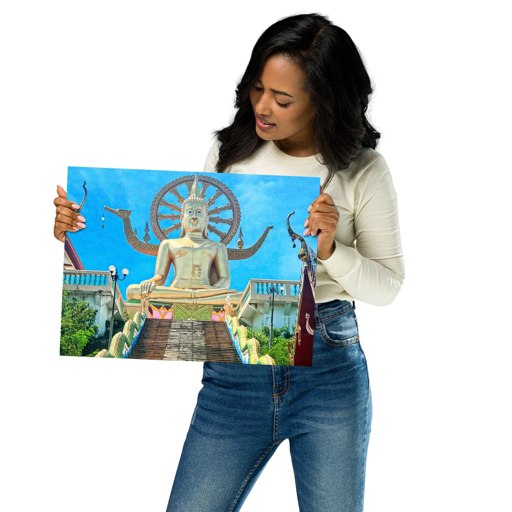 Big Buddha Koh Samui Poster - Navigate Thailand