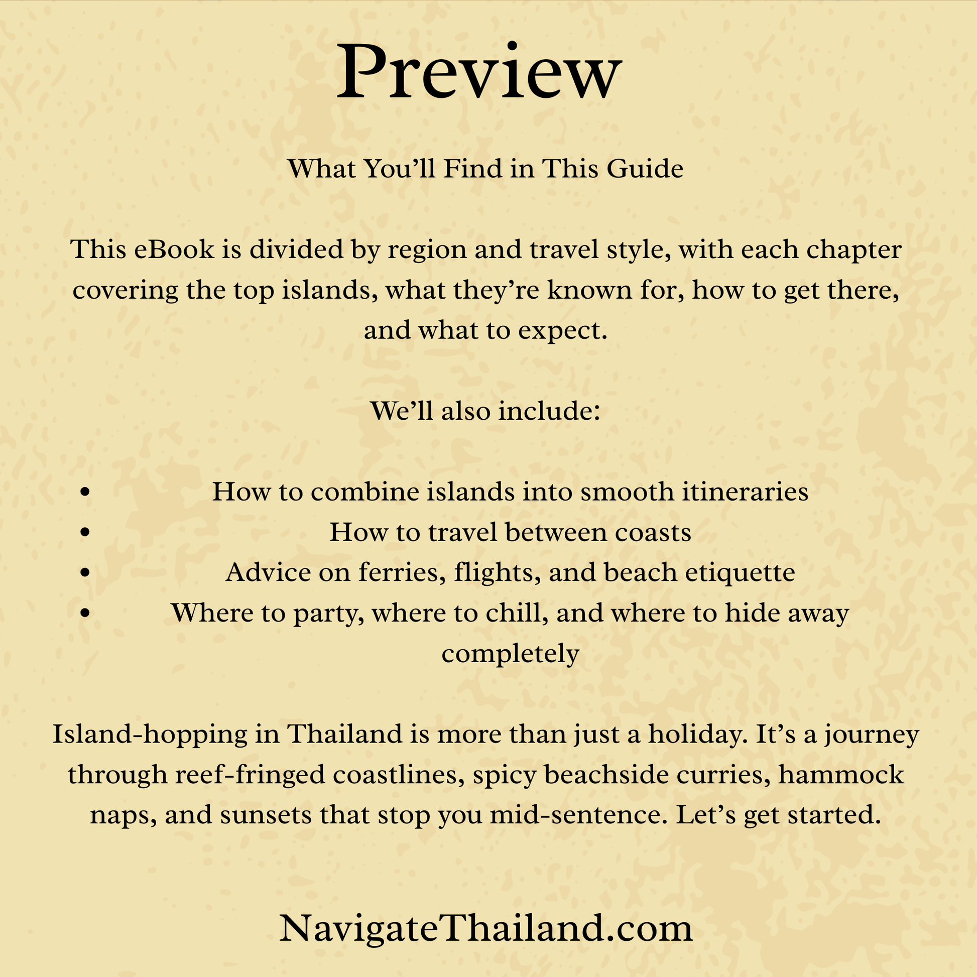 Island - Hopping Thailand: Your Ultimate Guide to Koh Samui, Phuket, Phi Phi, Lipe & More - Navigate Thailand